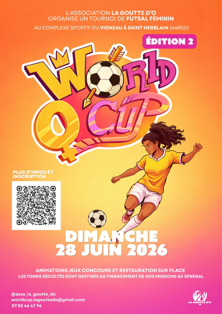 Affiche World Cup 2026 - Asso La Goutte D'O (Affiche A3) - 1